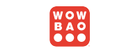 Wow bao logo on white background