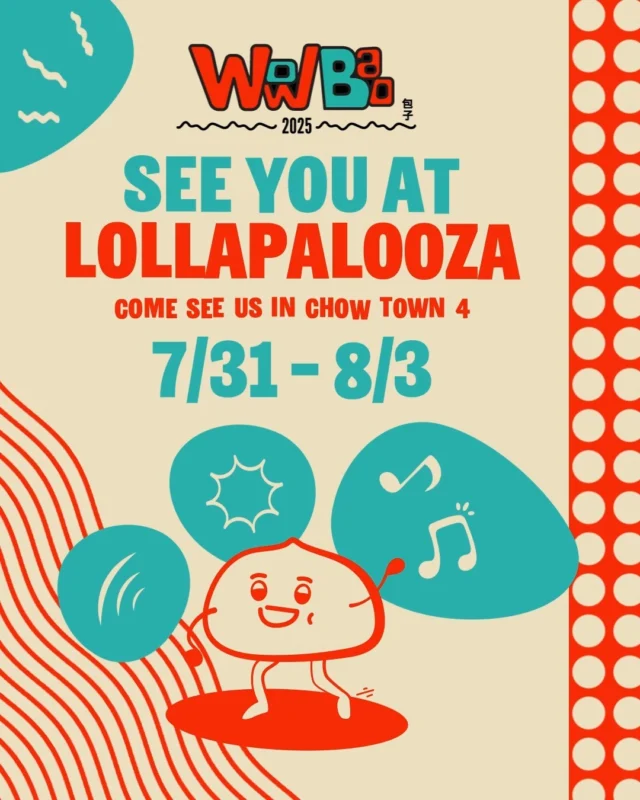 Pro tip: Schedule a snack break between your fave sets. Find us headlining in Chow Town 4 all weekend long. Come hungry 👀🥟