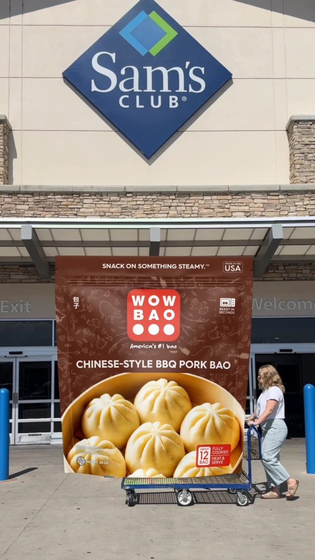 BIG. BAO. ENERGY. 💥🛒 Buy ‘em in bulk at Sam’s Club!