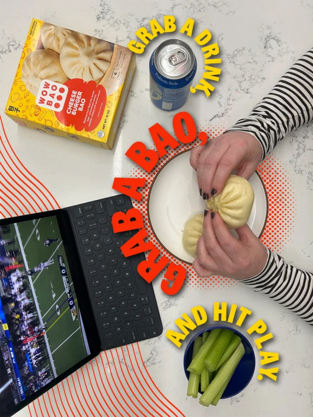 The perfect game day combo doesn’t exi- oh wait, yes it does. 👀🥟🏈