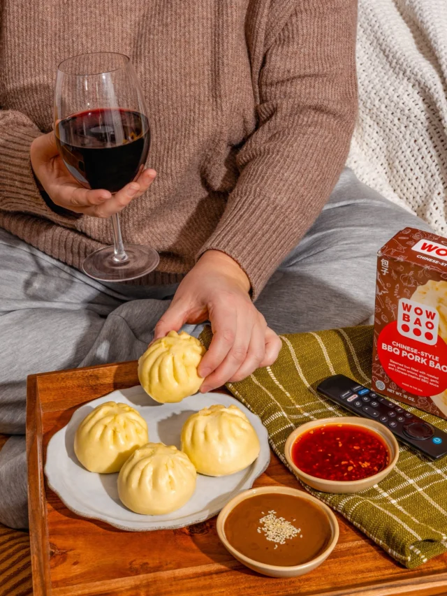 Treat yourself to an easy, steamy, non-turkey night in. Cozy up in a blanket, sip something nice, and let the bao take it from here. 🤎