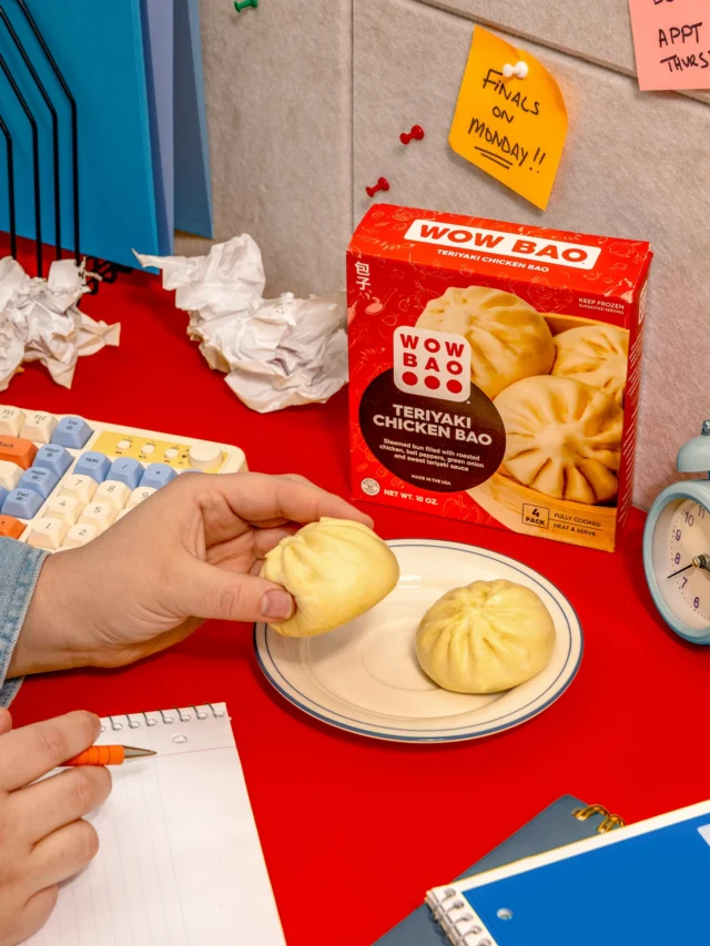 Currently running on iced coffee, panic, and Wow Bao. ⚡️