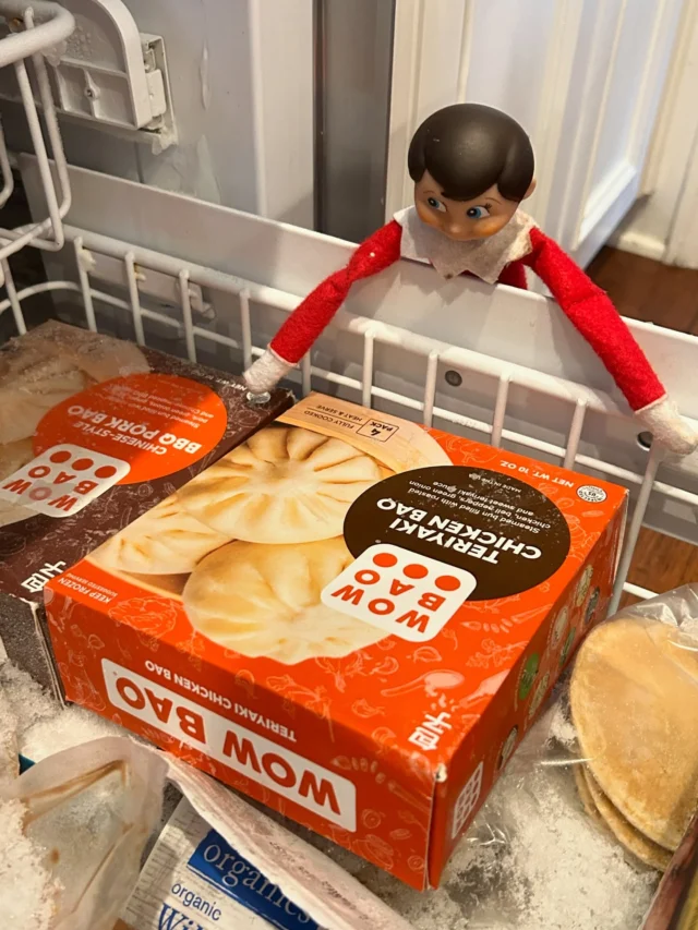 Caught red-handed…and probably going back for seconds. 🤭