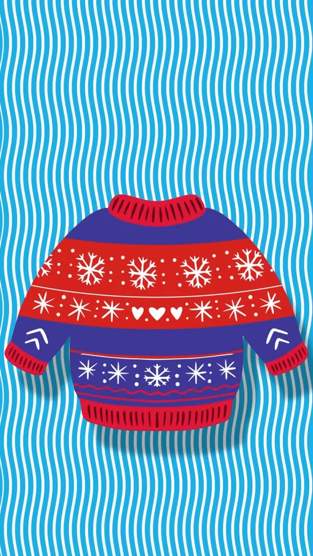 Proof that even a festive sweater looks better with Wow Bao. ✨