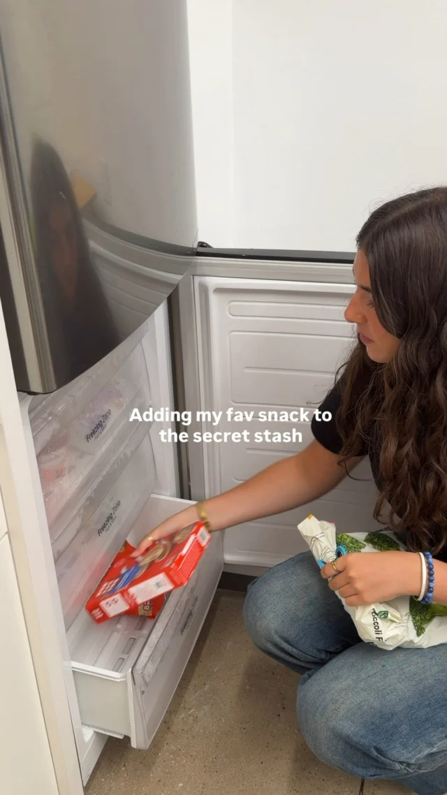 The secret stash lives in the spinach now. Tell no one. 🤫