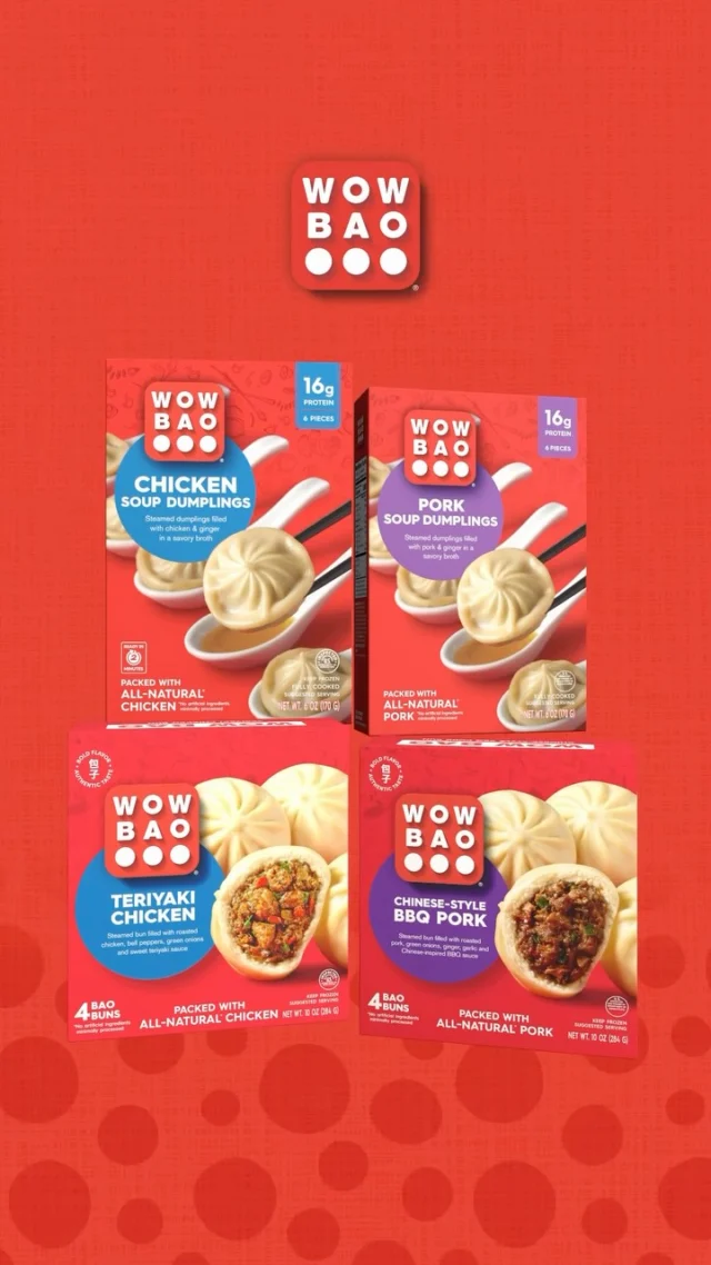 When the craving calls, Wow Bao answers 🥟

Fluffy bao. Savory soup dumplings. Seriously craveable flavors. And the best part? It’s all ready in seconds, straight from your freezer.

#wowbao #soupdumplings #freezermeals #quickdinnerideas #baobuns