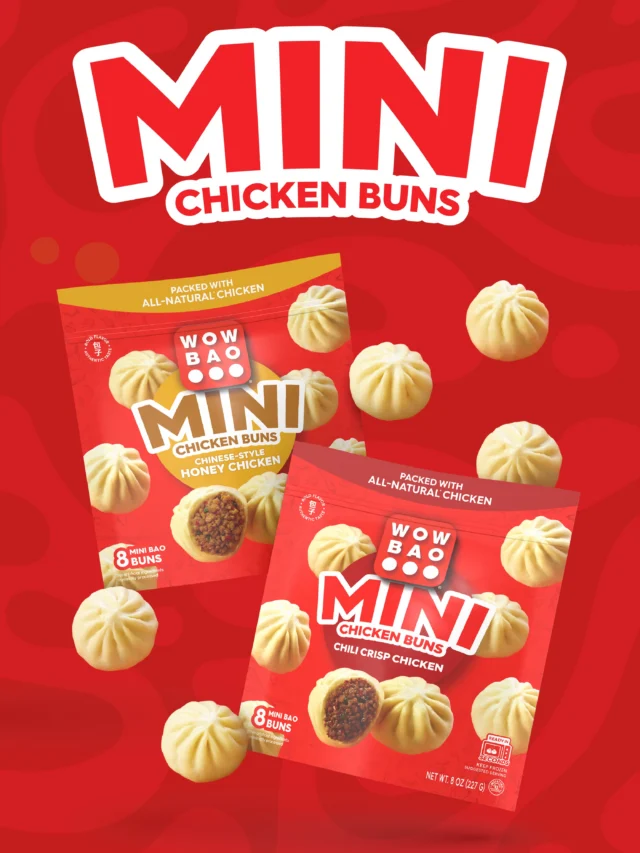 Sweet or heat, your call. 🥟🌶️ New Mini Chicken Buns in Chinese-Style Honey Chicken and Chili Crisp Chicken, ready in under a minute. Now in the freezer aisle at select @walmart stores.